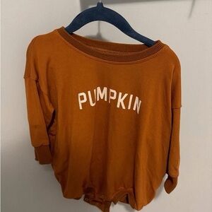 Pumpkin Orange Long Sleeve Shirt